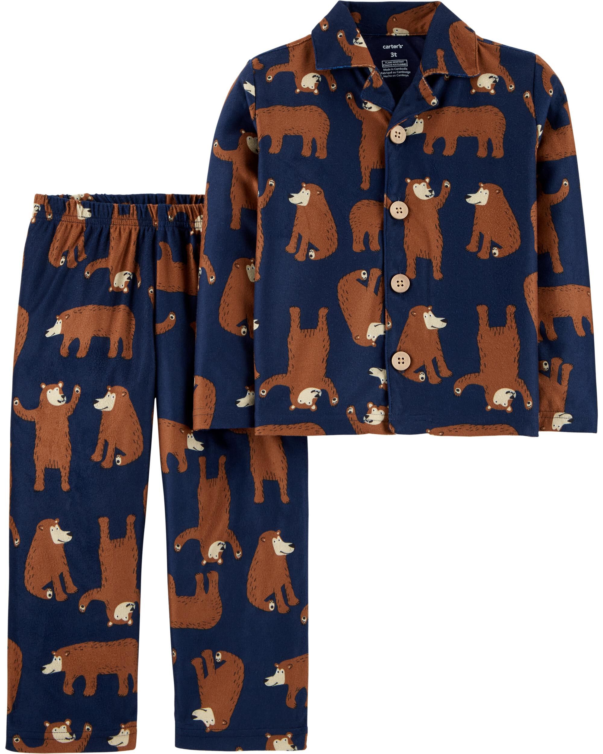 carter's 2 piece fleece pajamas