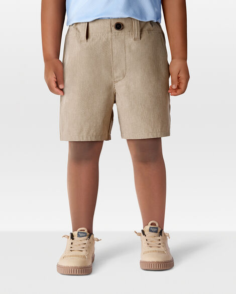 Product image 2 of Toddler Boy Active Pull-On Uniform Shorts - Khaki