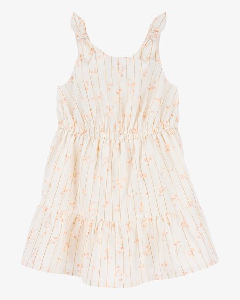 Product image 1 of Toddler Floral Tiered Dress - Ivory