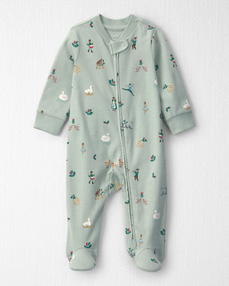 Baby Organic Cotton Sleep & Play Pajamas in 12 Days of Christmas