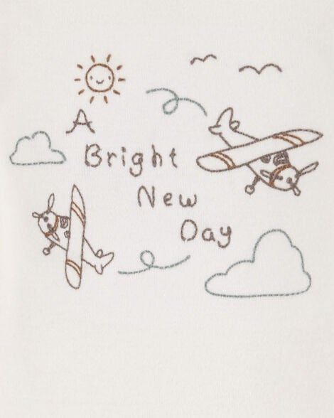  Product image 2 of Baby 4-Piece Airplane Outfit Set