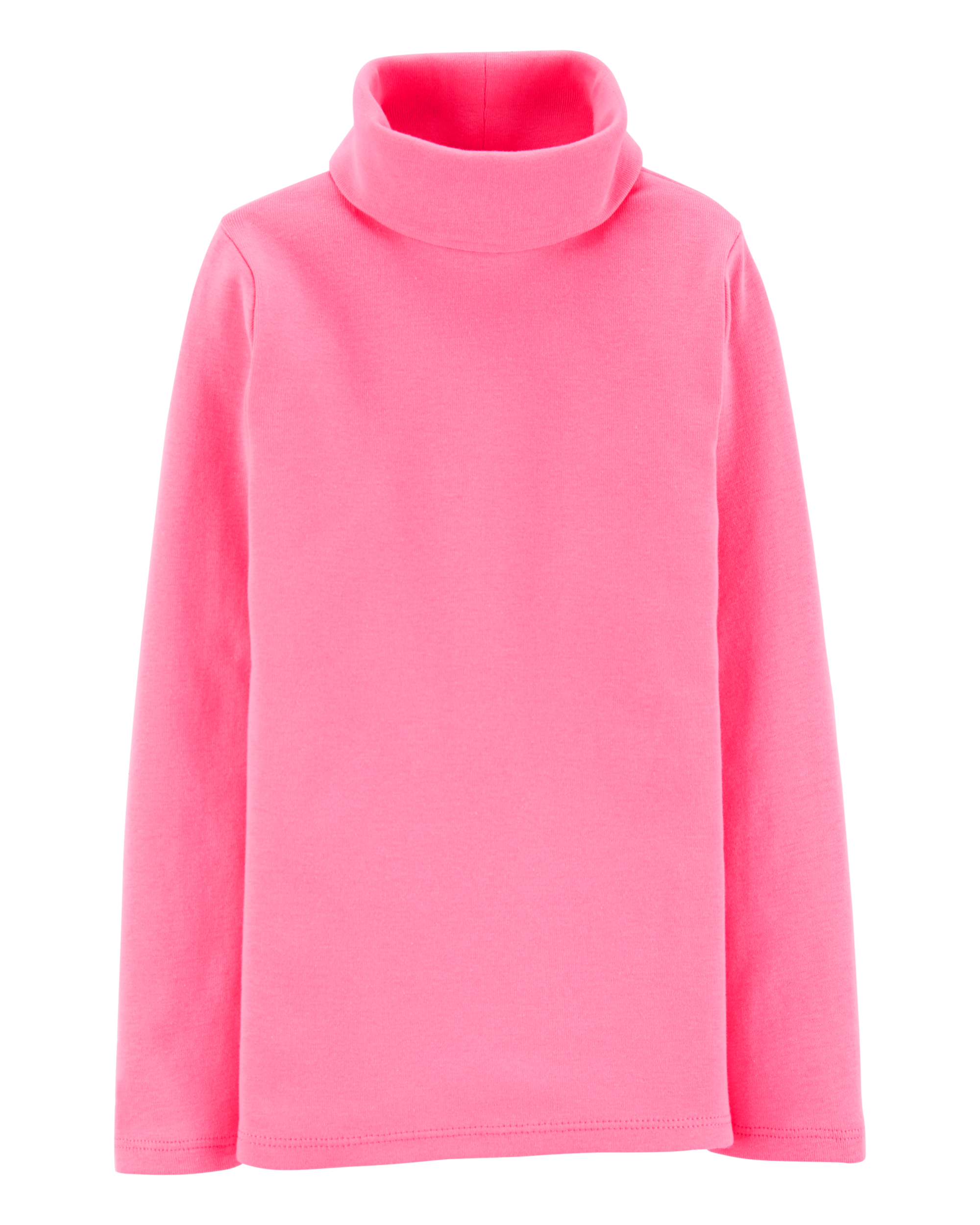 Toddler Girl Long-Sleeve Turtleneck - Pink