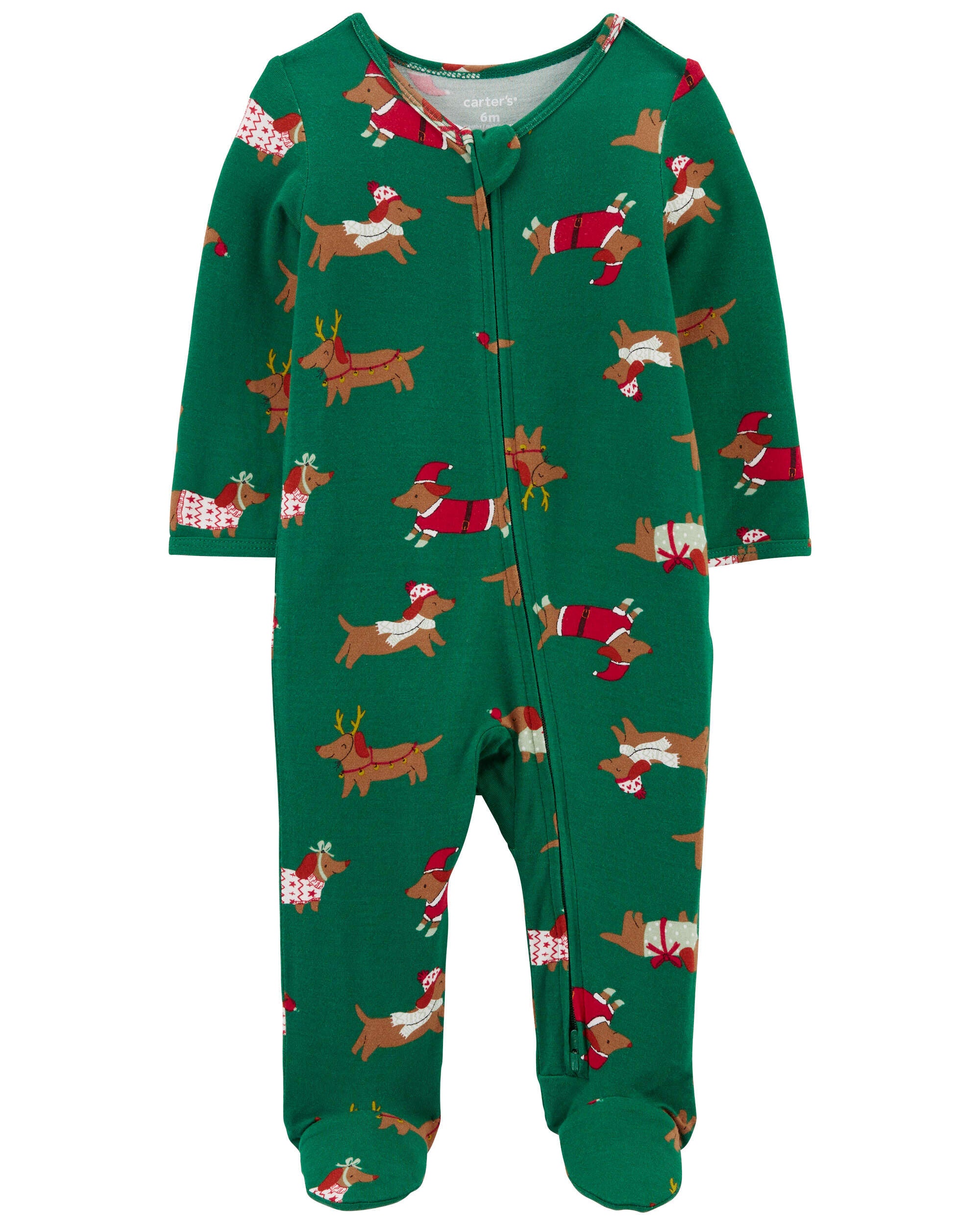 Baby christmas pajamas carter's 2025