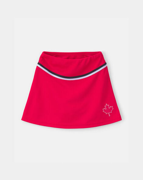 toddler girl umbro canada active skort - red