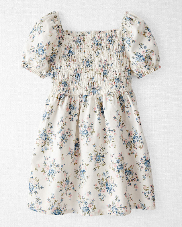Product image 1 of Toddler Girl Floral-Print Dress Made with Organic Cotton