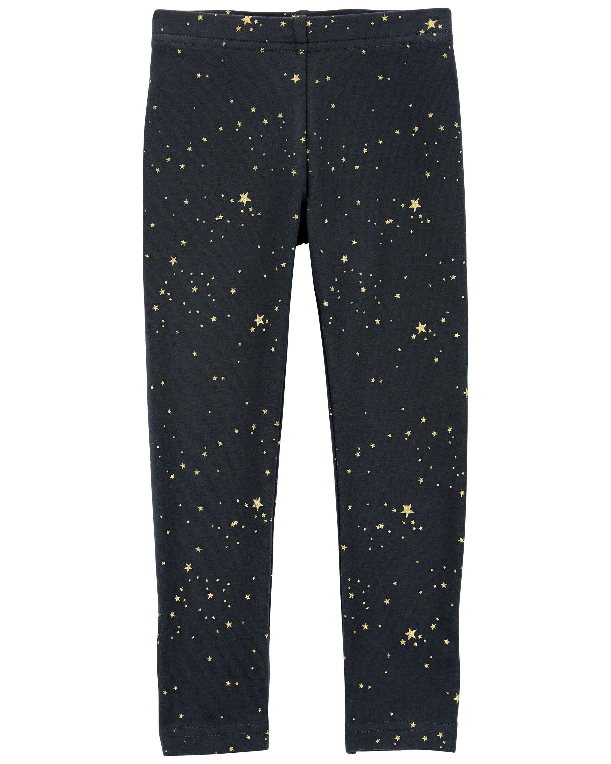 Metallic star leggings discount