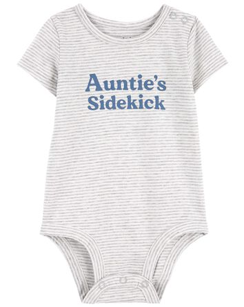 Baby Auntie's Sidekick Cotton Bodysuit
