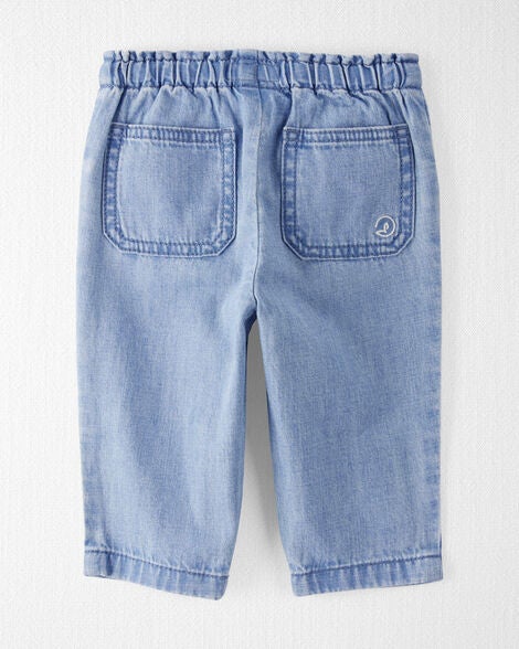  Product image 2 of Baby Organic Cotton Chambray Pants