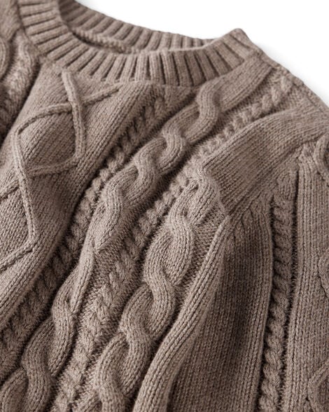  Product image 2 of Toddler Organic Cotton Cable Knit Sweater