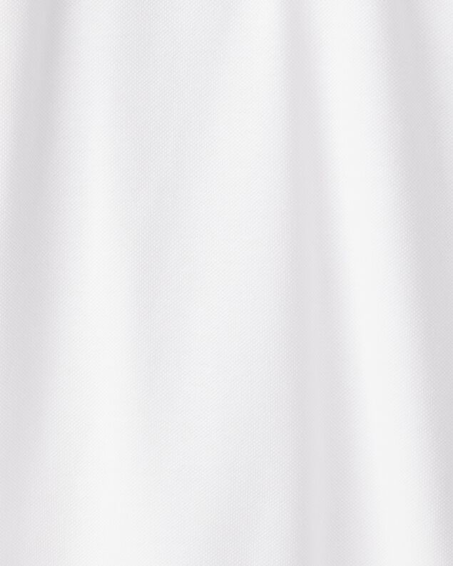 Product image 2 of Kid Pique Long-Sleeve Polo Shirt - White