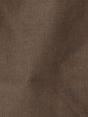 Fall Brown - Baby Organic Cotton Corduroy Overalls in Brown, Selected