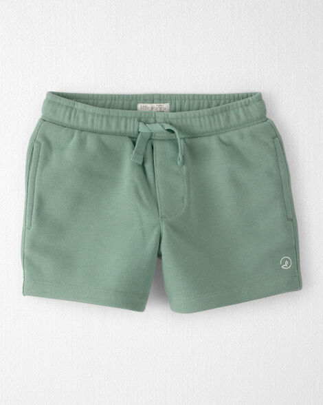 Toddler Boy Knit Shorts Made with Organic Cotton