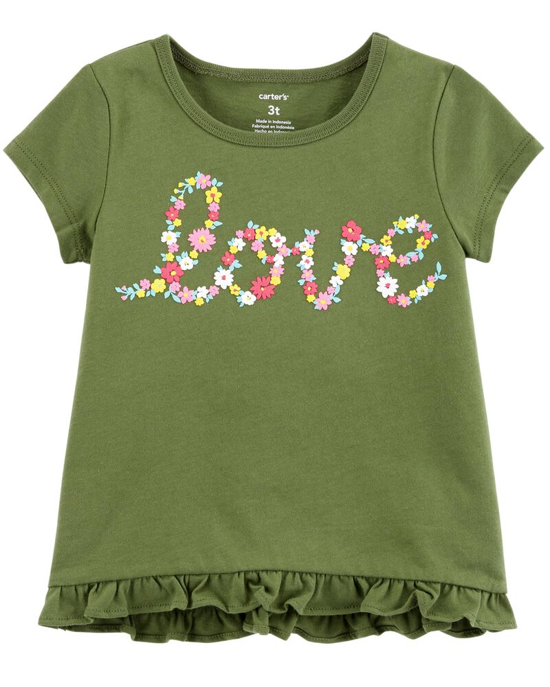 Love Hi Lo Ruffle Tee Carters Com