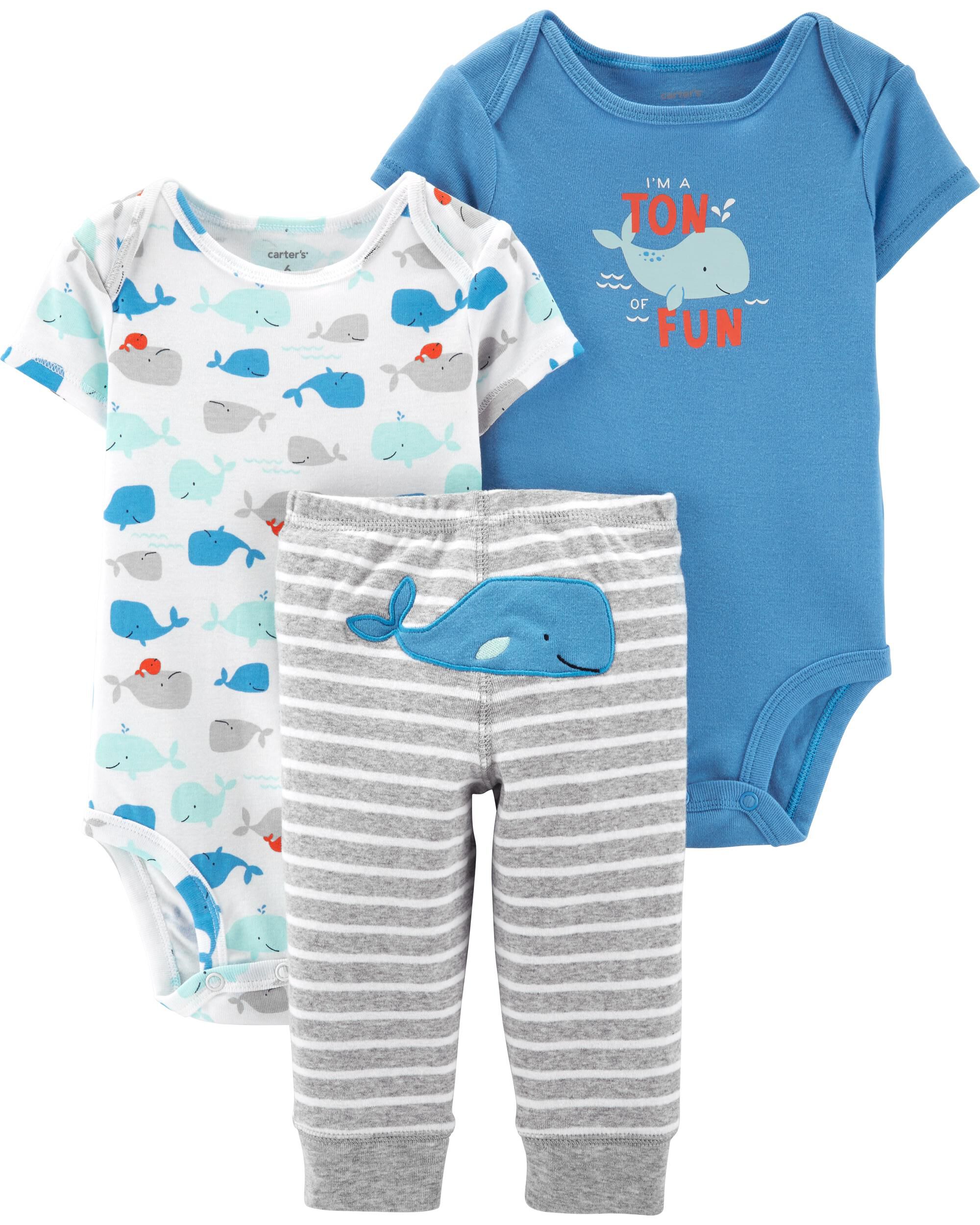 baby boy whale clothes