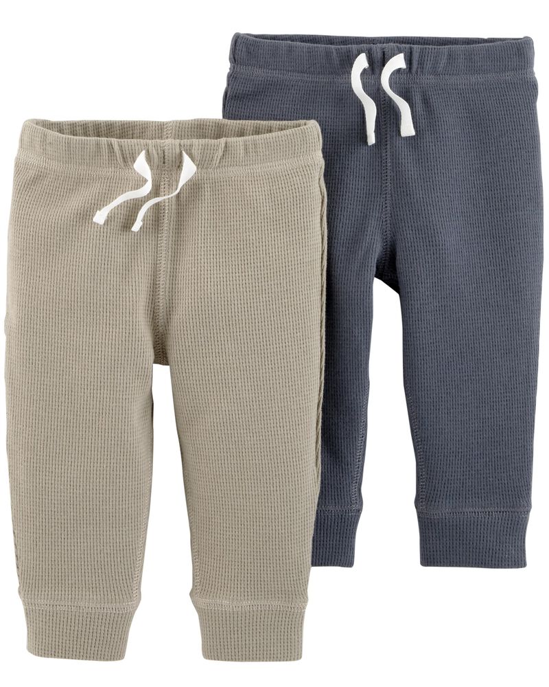 2 Pack Thermal Pants Carters Com