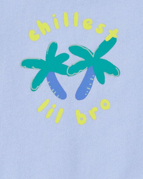 Product image 2 of Baby Chillest Lil Bro Sleeveless Bodysuit - Blue