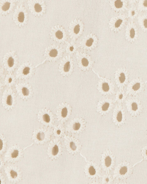 Product image 2 of Baby Solid Cotton Dress - Cream