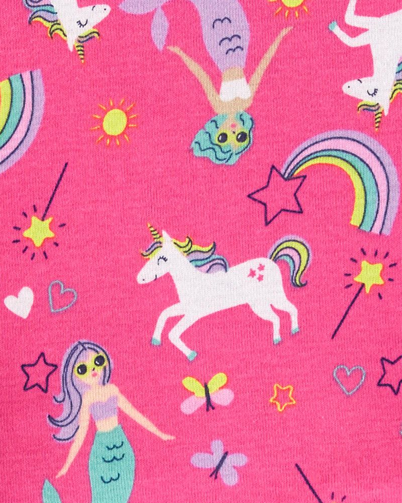 4 Piece Mermaid Snug Fit Cotton Pjs Carters Com