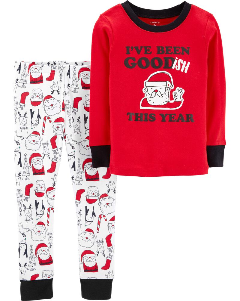 2 Piece Christmas Snug Fit Cotton Pjs Carters Com