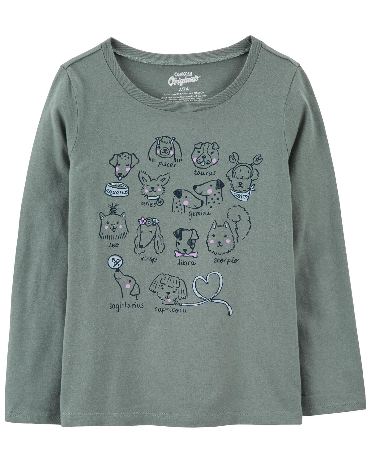 Oshkosh Kid Boy Floral Button-Front Shirt