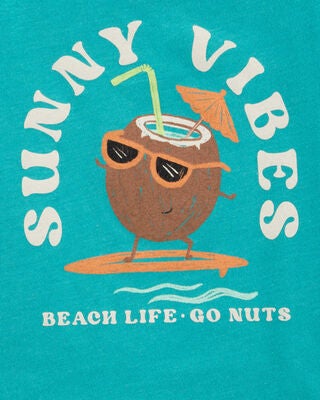 Product image 2 of Toddler 2-Piece Sunny Vibes Tank & Pull-On Short Set