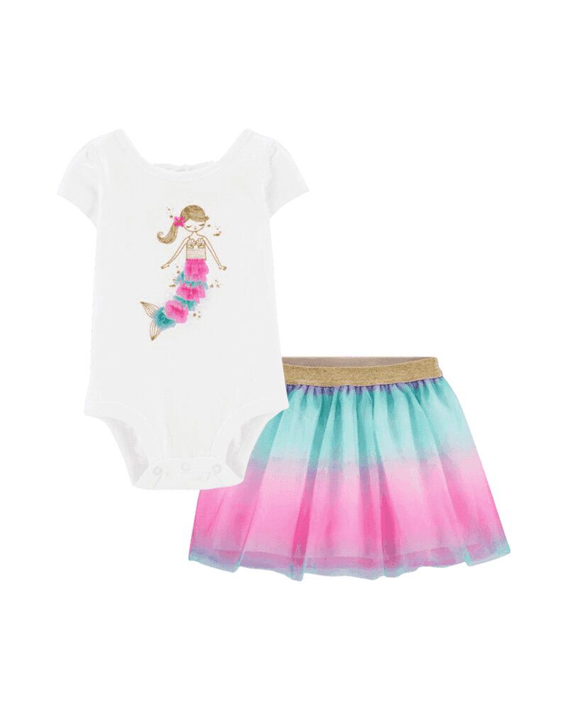 rainbow tutu set
