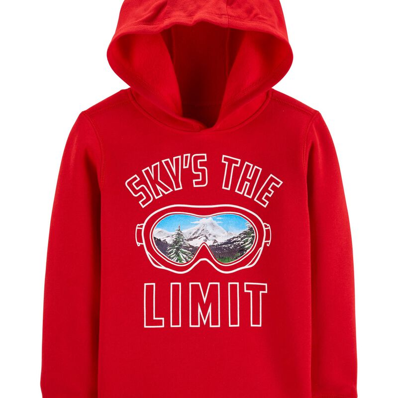Sky S The Limit Pullover Fleece Hoodie Carters Com