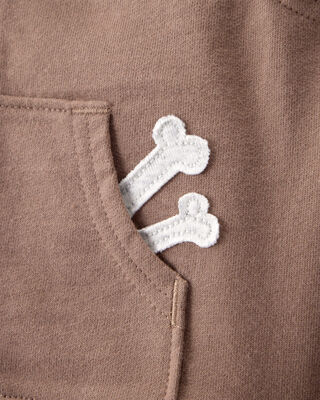 Product image 2 of Baby 3-Piece Dog Little Vest Set - White/Brown