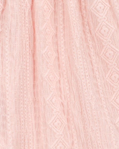 Product image 3 of Kid Pull-On Smocked Shorts - Pink