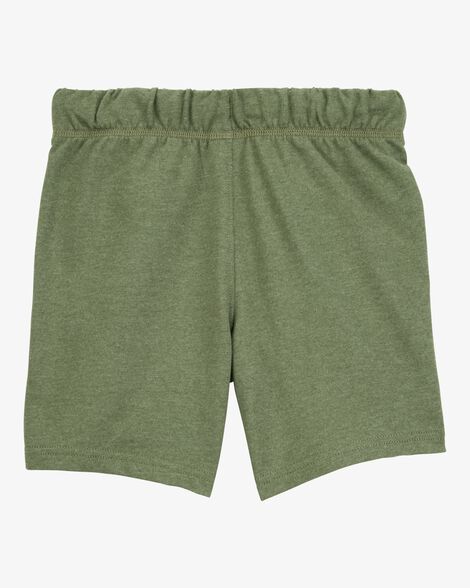  Product image 2 of Kid Pull-On French Terry Shorts - Green