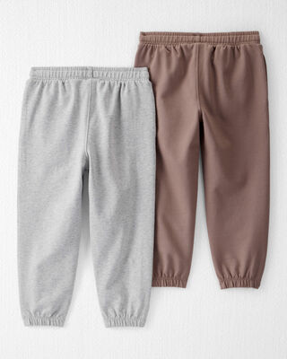 Product image 2 of Toddler 2-Pack Organic Cotton French Terry Sweatpants