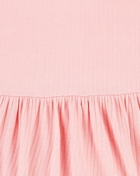  Product image 4 of Baby Solid PurelySoft Bodysuit Dress - Pink