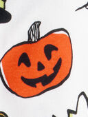 Baby 1-Piece Halloween 100% Snug Fit Cotton Footie Pajamas - Ivory