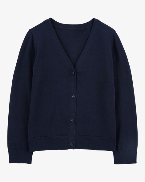  Product image 1 of Kid Uniform Button-Front  Cardigan