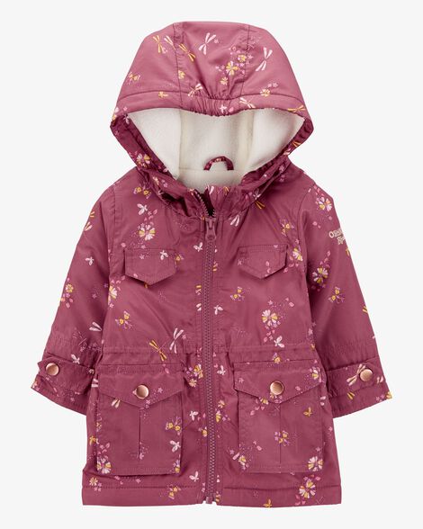  Product image 1 of Baby Dragonfly Print Fleece-Lined Midweight Jacket