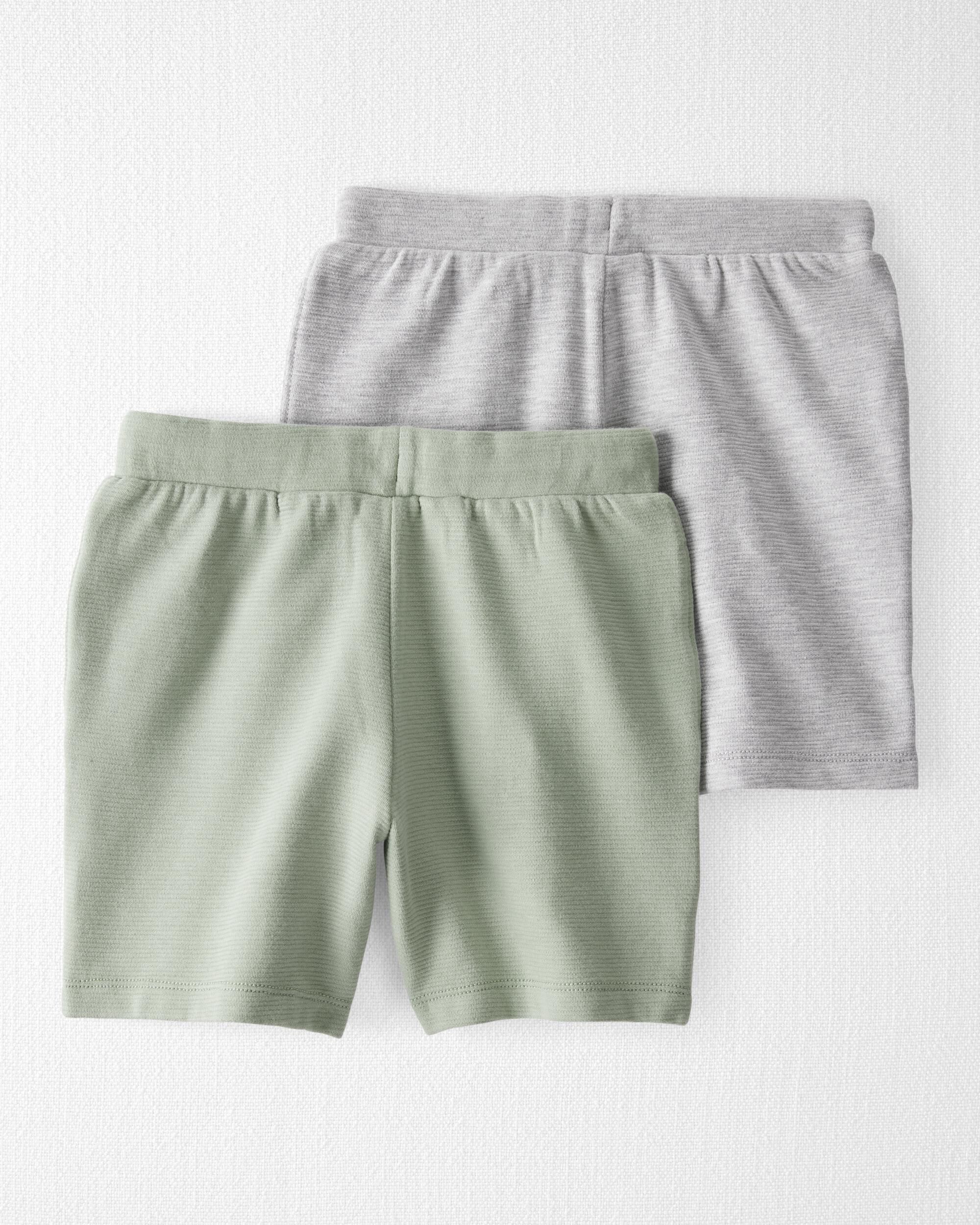 Kid 2-Pack Organic Cotton Shorts - Little Planet | Carter's