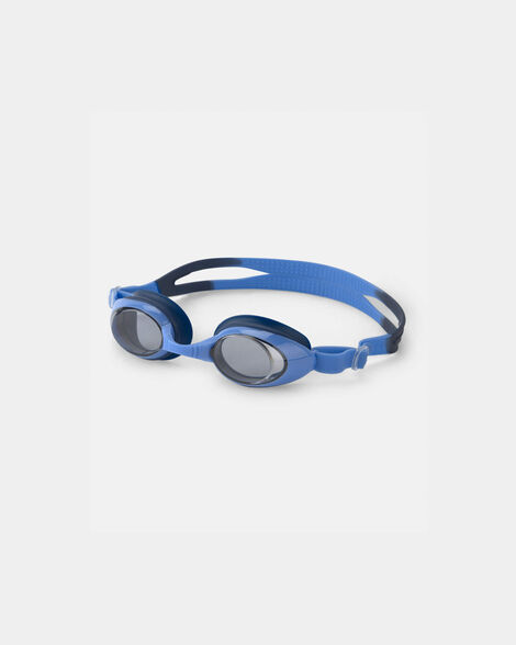 toddler swim goggles - blue/black