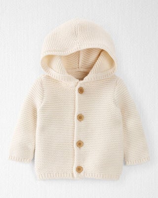 Product image 1 of Baby Organic Cotton Signature Stitch Cardigan
