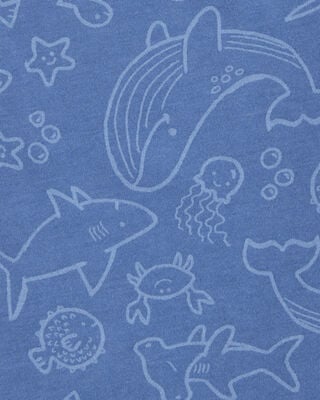 Product image 2 of Baby Sea Animals Graphic Tank - Blue