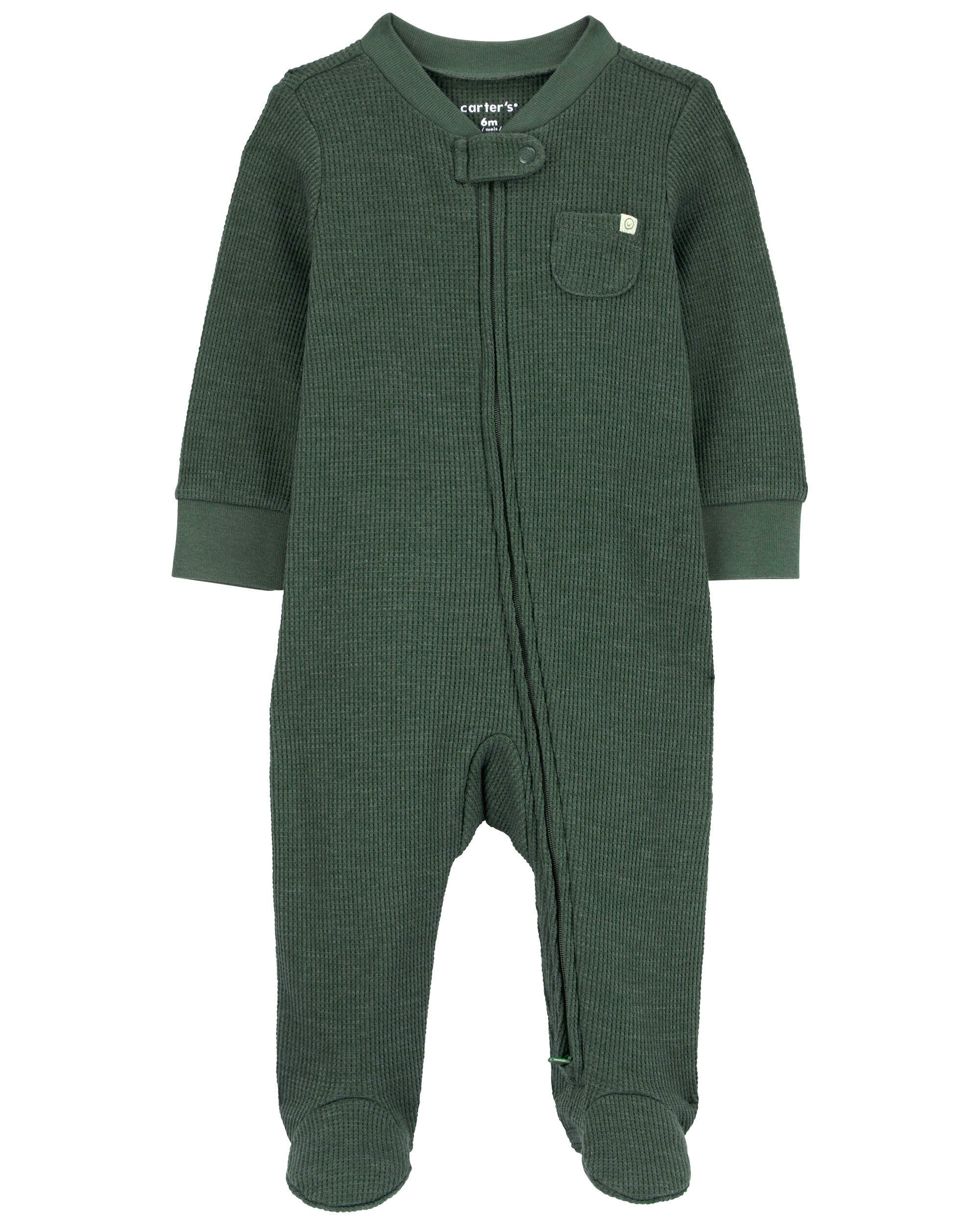 Baby Zip Up Thermal Sleep Play Pajamas Carter s Carter s
