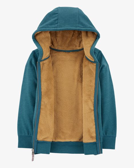 Product image 2 of Kid Zip-Up Fleece Hoodie