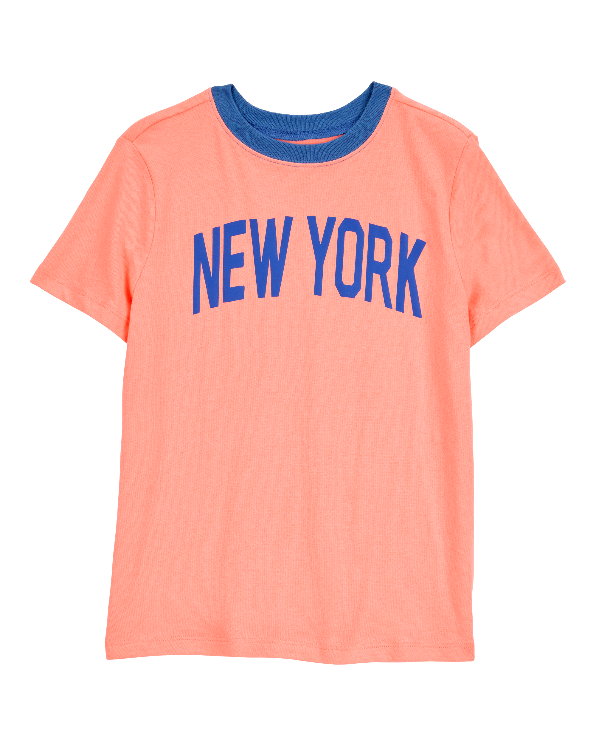 Kid New York Short-Sleeve Graphic Tee - Orange