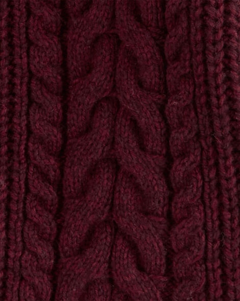 Product image 2 of Baby Hooded Cable-Knit Jacket