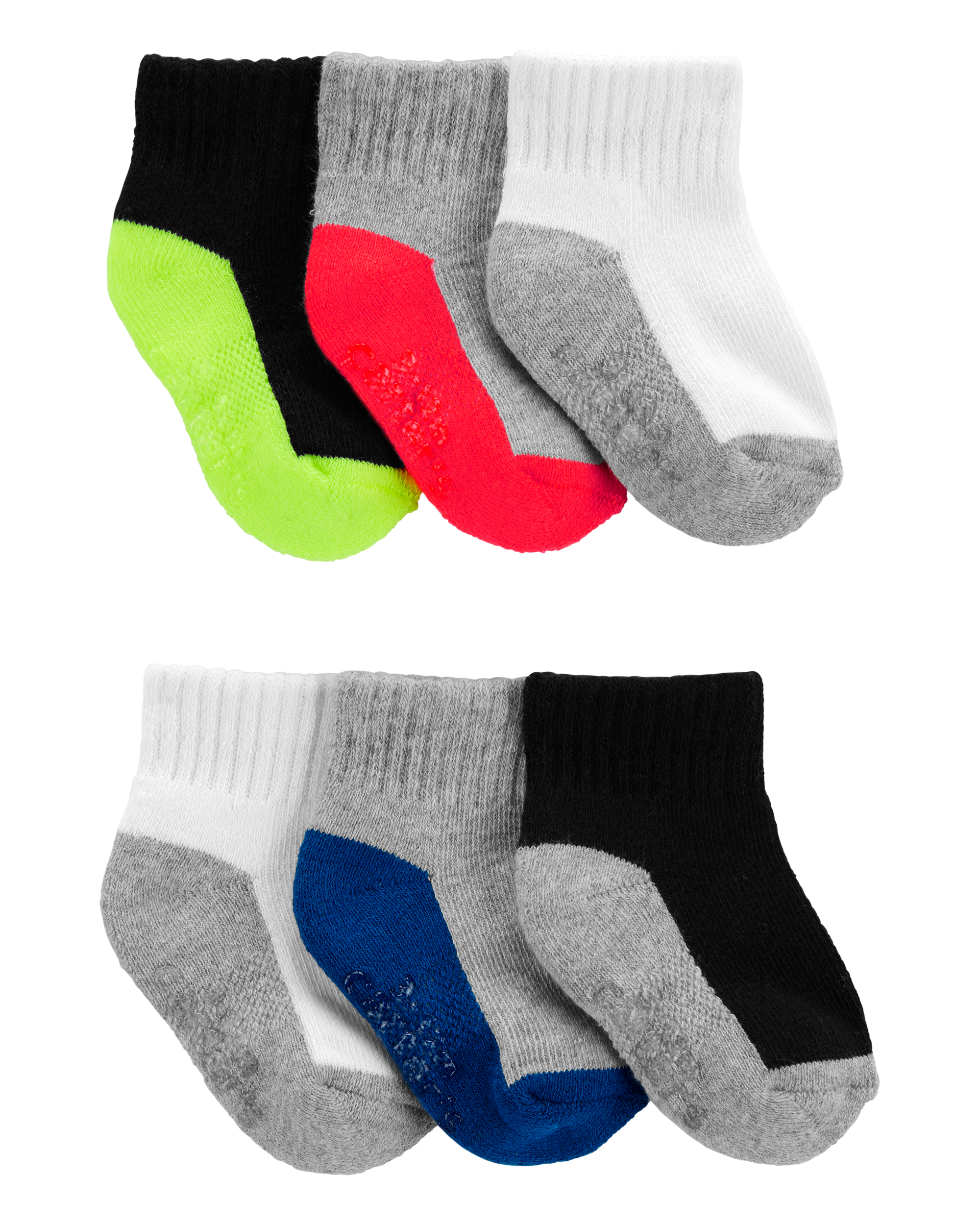 Baby 6-Pack Active Socks