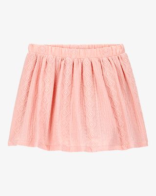 Product image 1 of Toddler Crochet Pull-On Skort - Pink