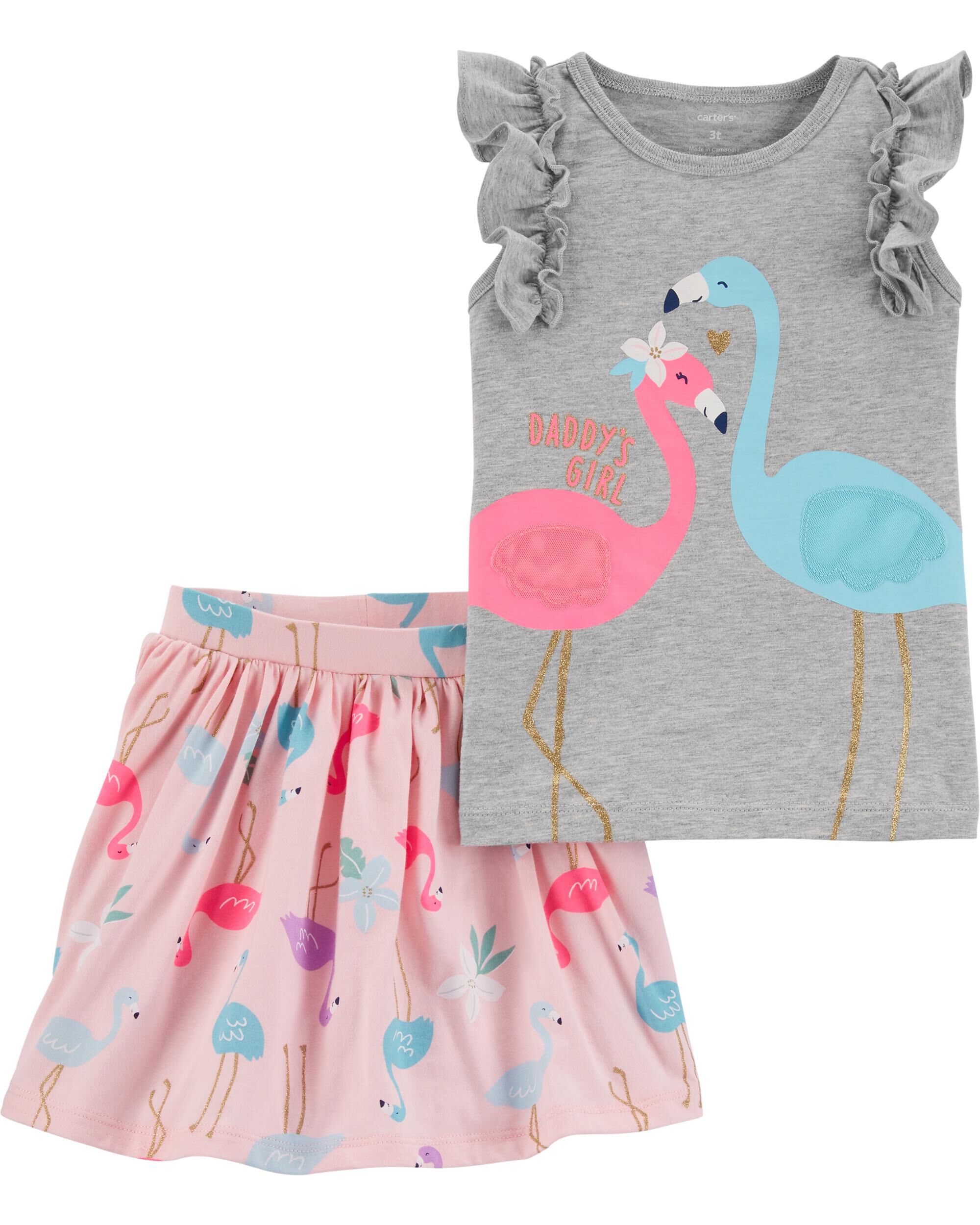 carter's flamingo outfit