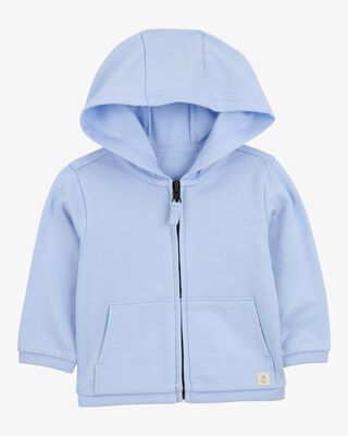 Product image 1 of Baby Zip-Up French Terry Hoodie - Blue