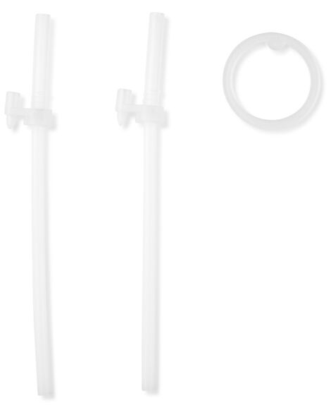  Product image 2 of Zoo Straw Bottle (13 oz) Extra Straws - 2-Pack