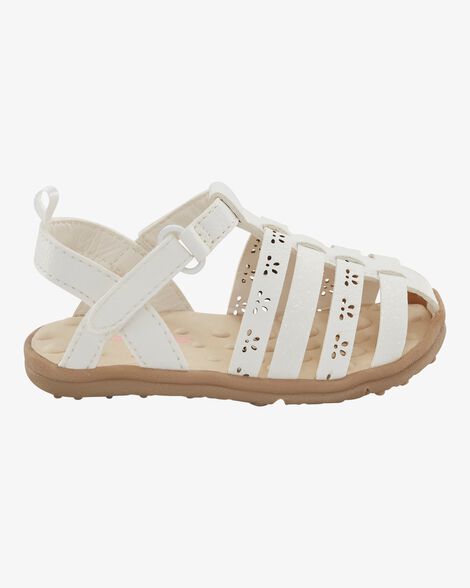  Product image 2 of Every Step® First Walker Fisherman Sandals - White