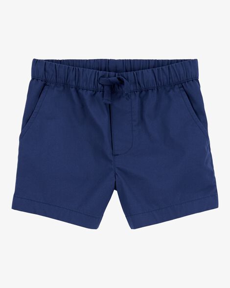  Product image 1 of Toddler Pull-On Poplin Shorts - Navy